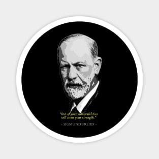 Sigmund Freud Quote Magnet